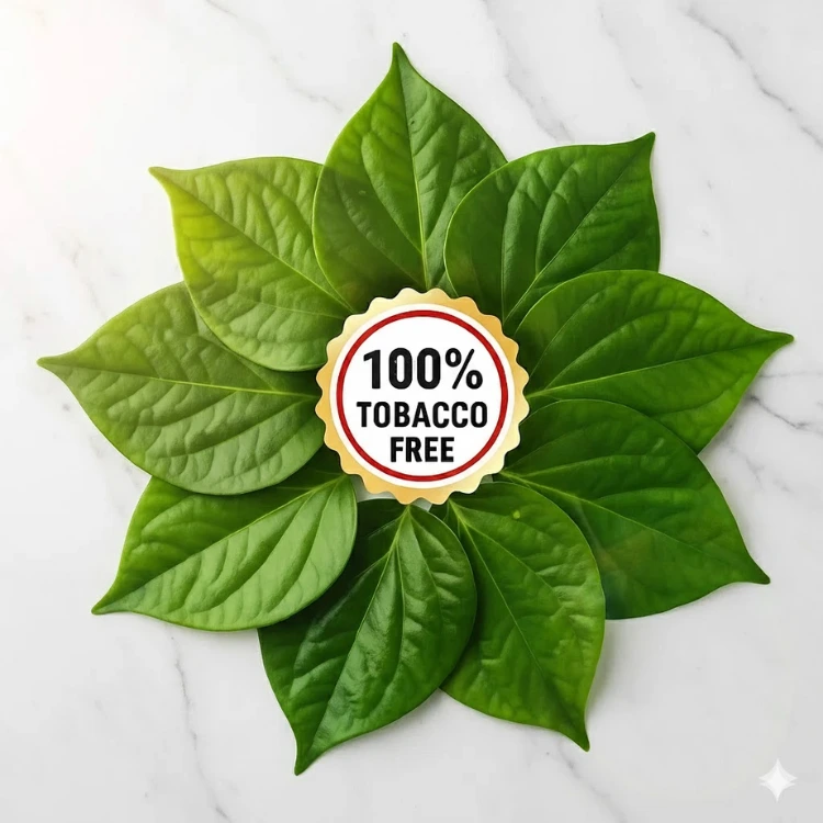 100% TOBACCO-FREE INDULGENCE